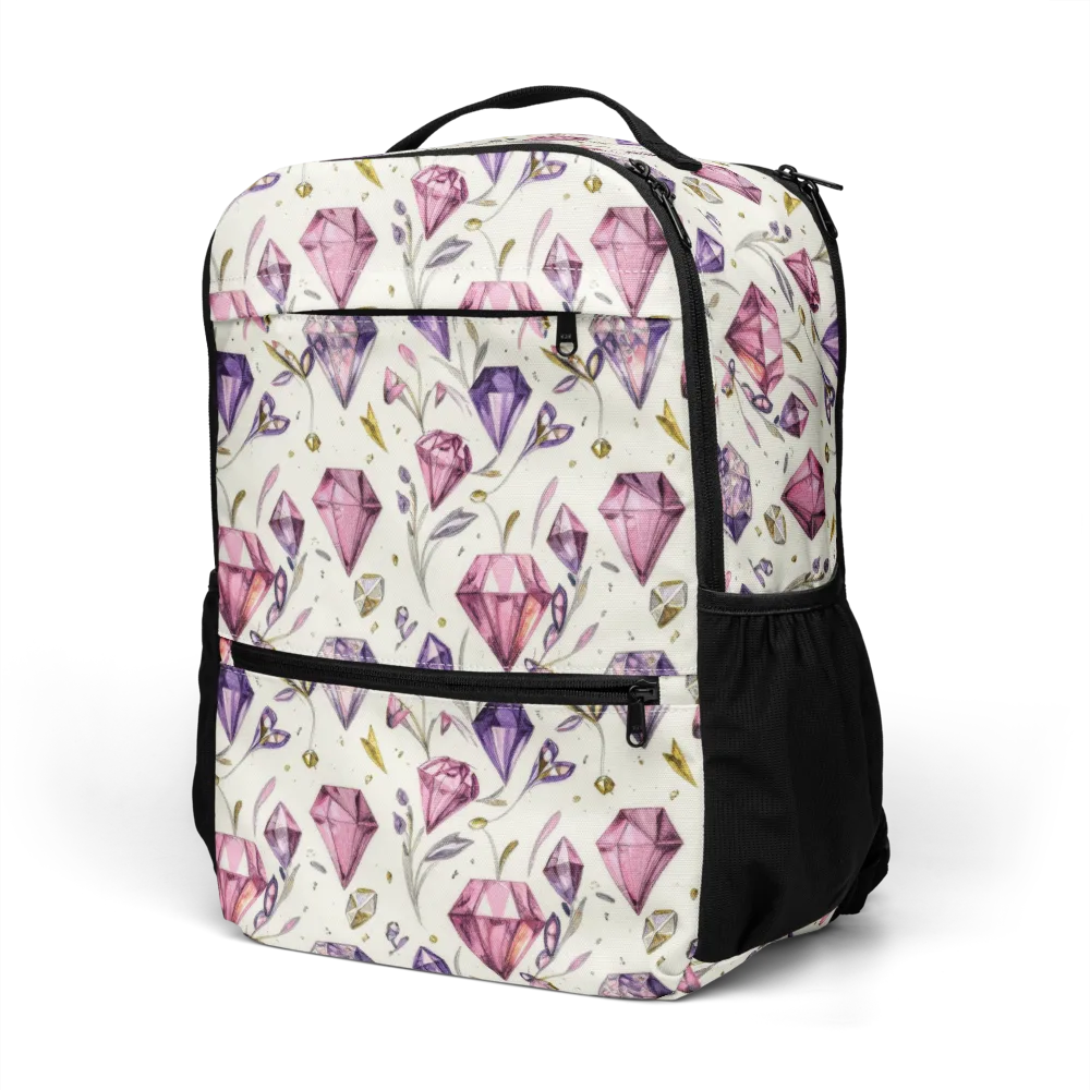 Gem Garden on Utility Backpack — Left Front