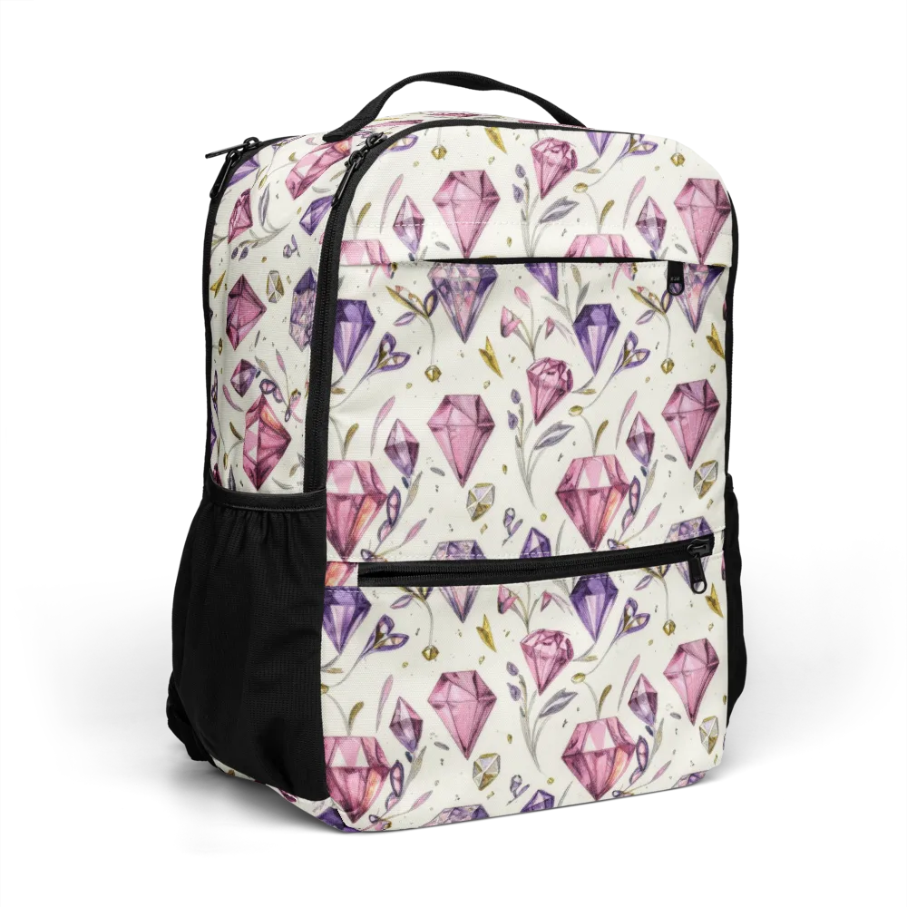 Gem Garden on Utility Backpack — Right Front