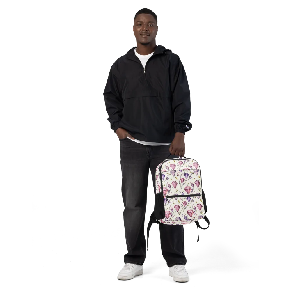 Gem Garden on Utility Backpack — Front