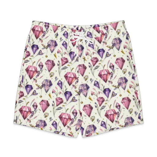 Gem Garden on a Men's Board Shorts