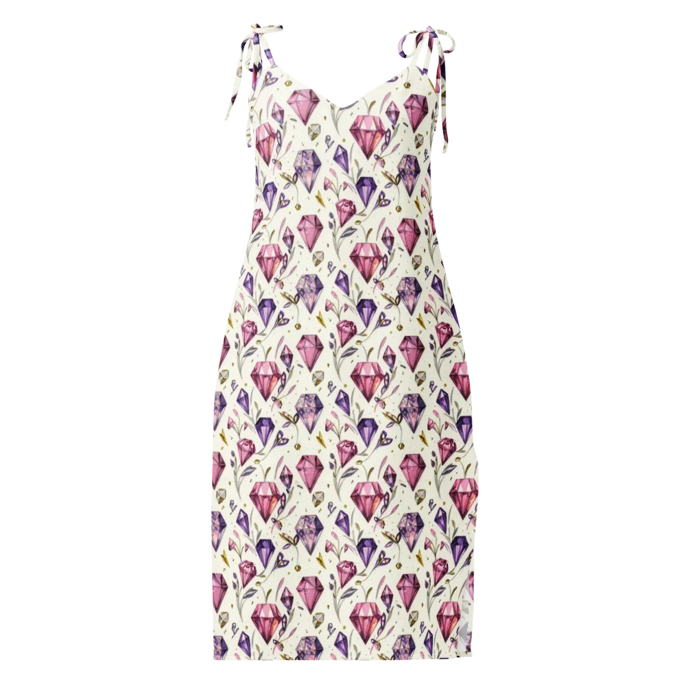 Gem Garden on Slip Dress — Front