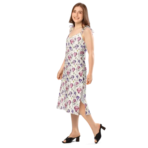 Gem Garden on a Slip Dress
