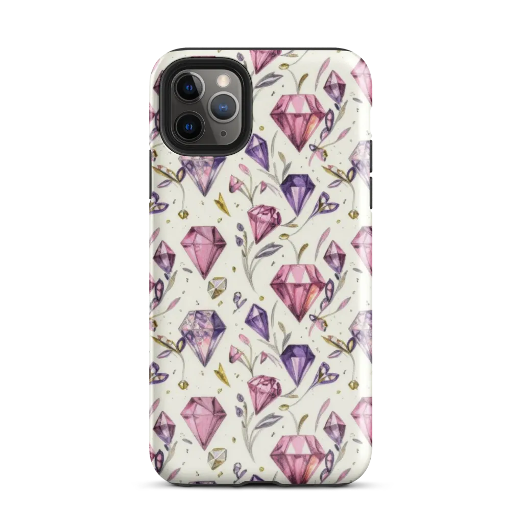Gem Garden on Tough Case for iPhone® — Front