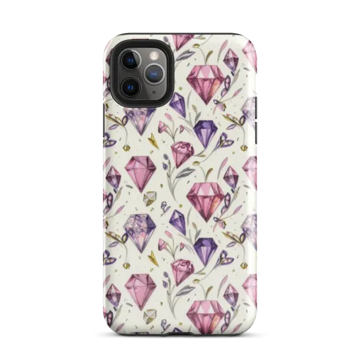 Gem Garden on a Tough Case for iPhone®