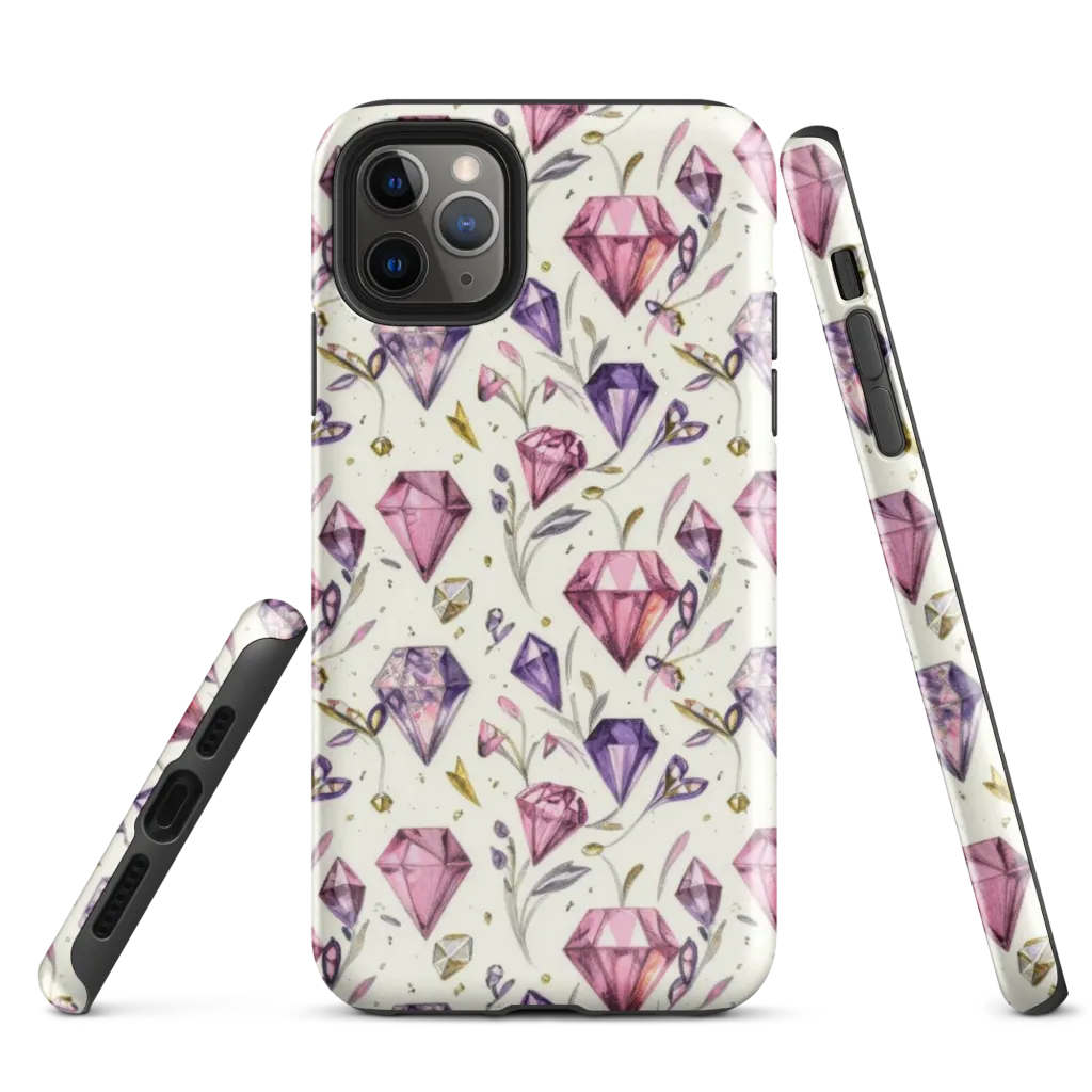 Gem Garden on Tough Case for iPhone® — Front