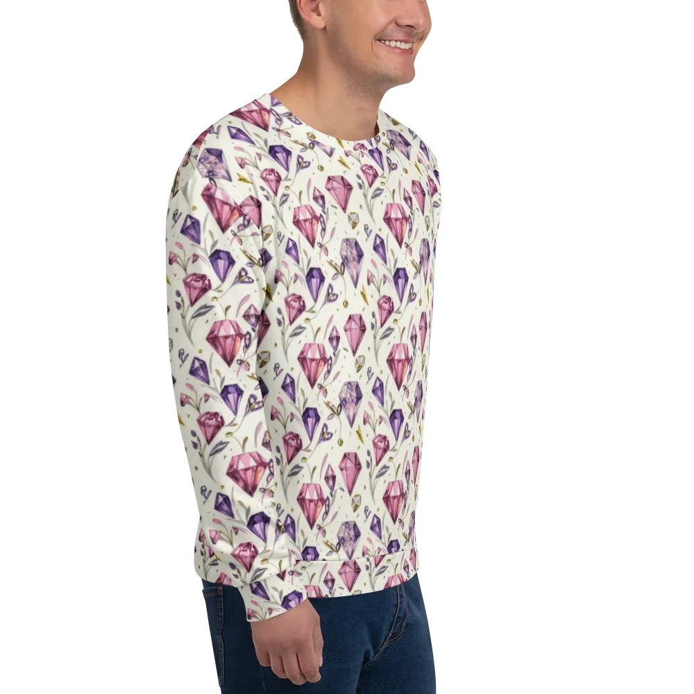 Gem Garden on Sweatshirt — Right Front