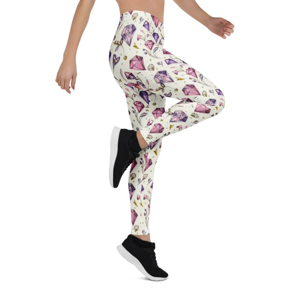 Gem Garden on Leggings — Right