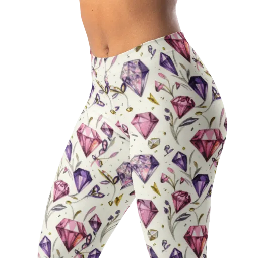 Gem Garden on a Leggings