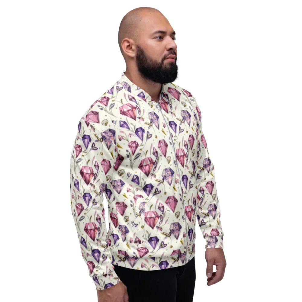 Gem Garden on Bomber Jacket — Right