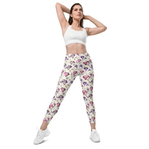 Gem Garden on a Leggings with Pockets