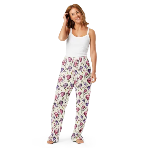 Gem Garden on a Women's Pajama Pants
