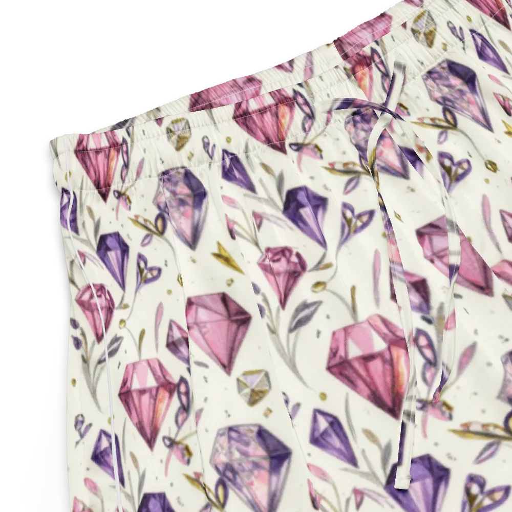 Gem Garden on Women's Pajama Shorts — Product details