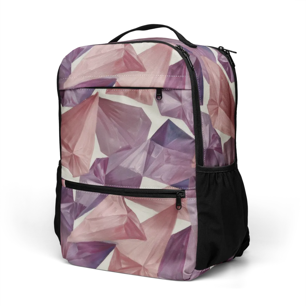 Amethyst Fold on Utility Backpack — Left Front