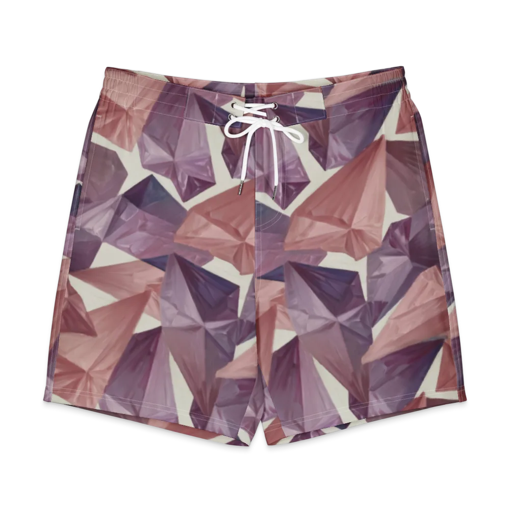 Amethyst Fold on Men's Board Shorts — Front