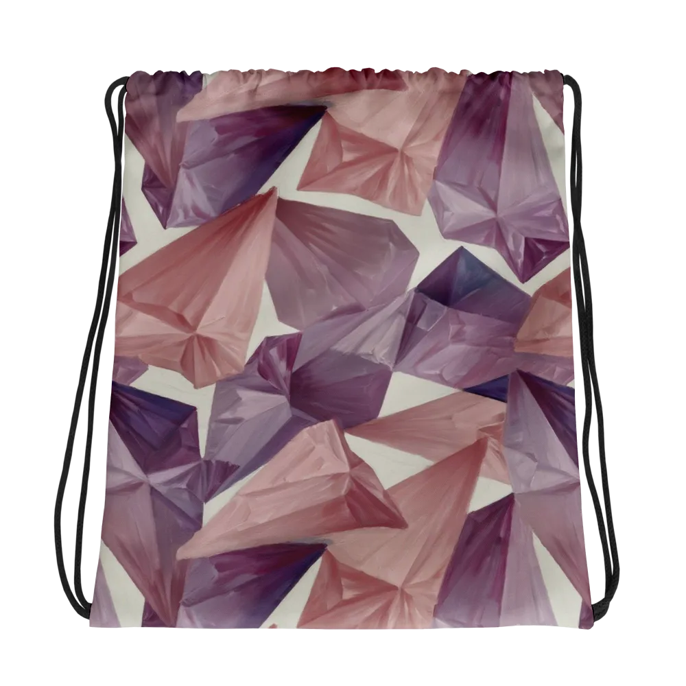 Amethyst Fold on Drawstring Bag — Photo