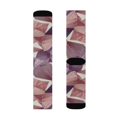 Amethyst Fold on a Socks