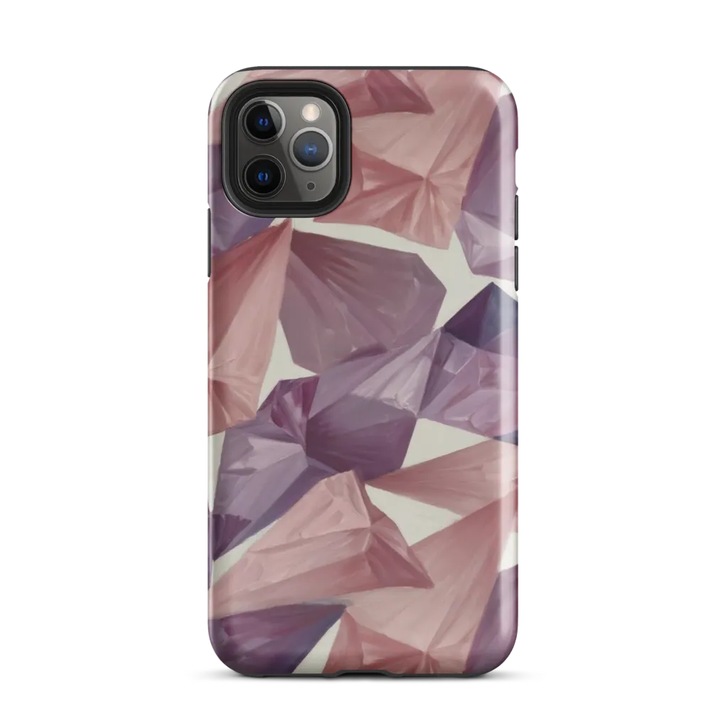 Amethyst Fold on Tough Case for iPhone® — Front