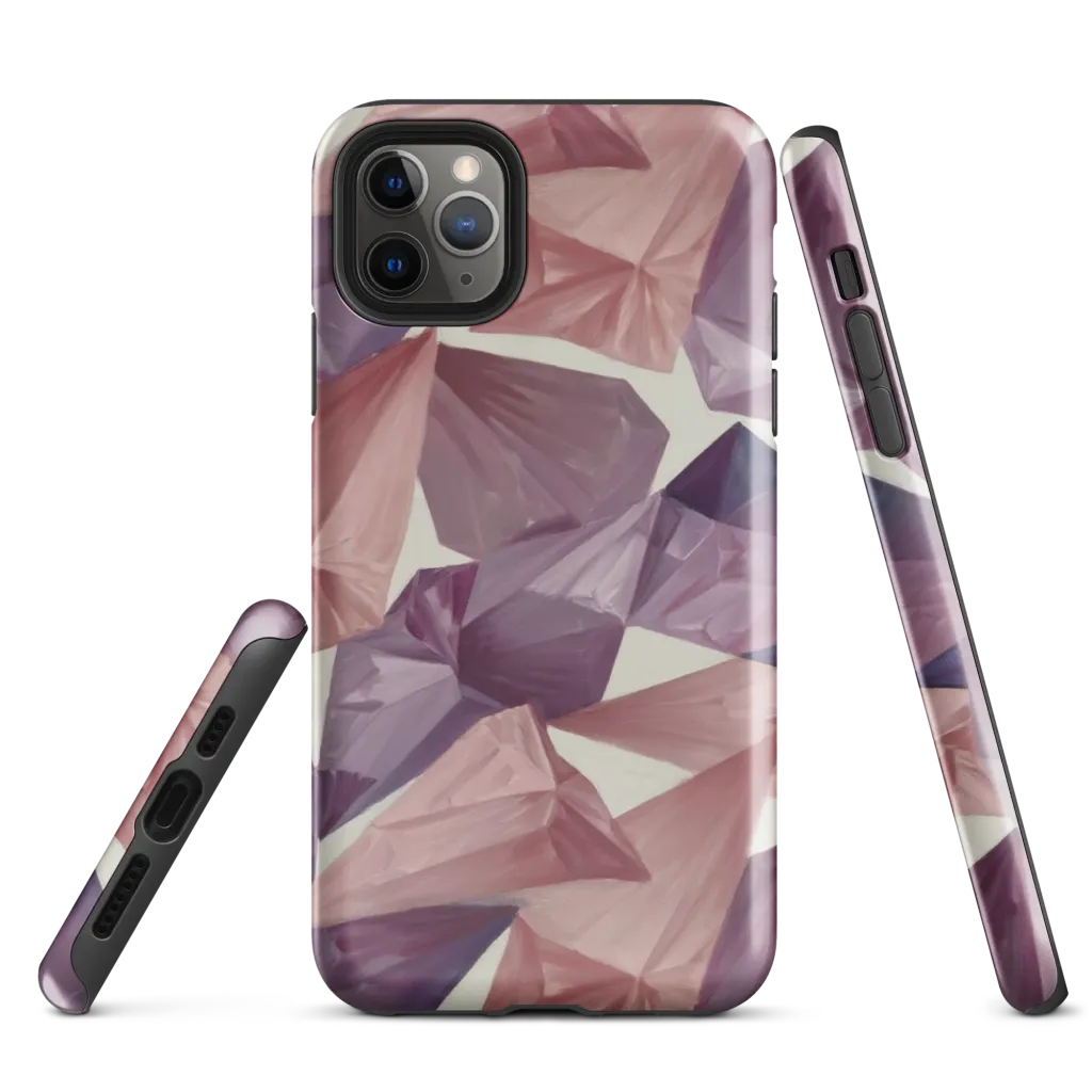 Amethyst Fold on Tough Case for iPhone® — Front