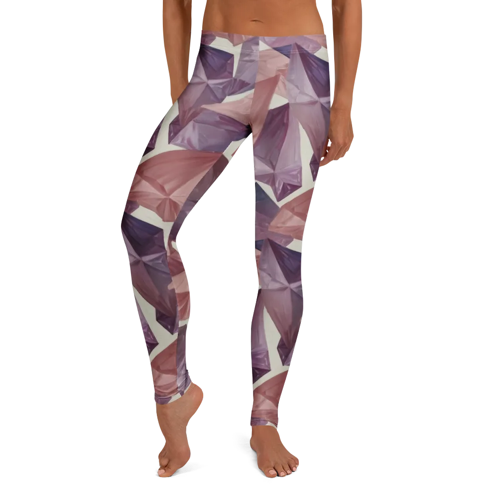 Amethyst Fold on Leggings — Front