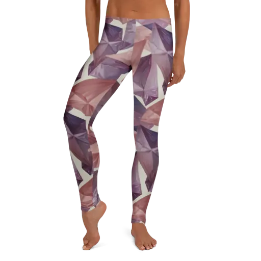 Amethyst Fold on a Leggings