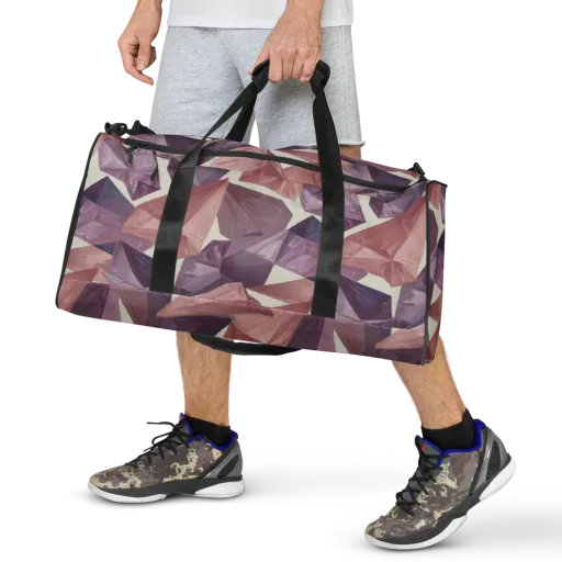Amethyst Fold on a Duffle Bag