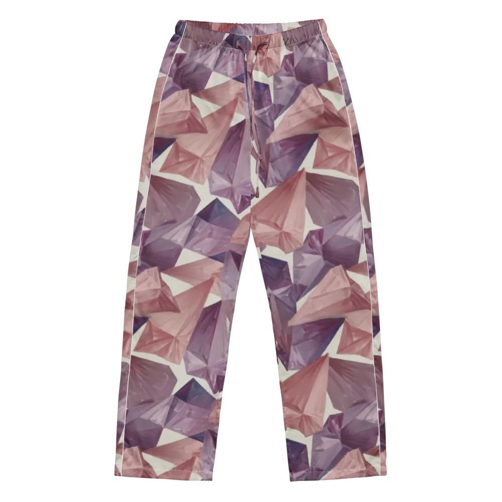 Amethyst Fold on Women's Pajama Pants — Front