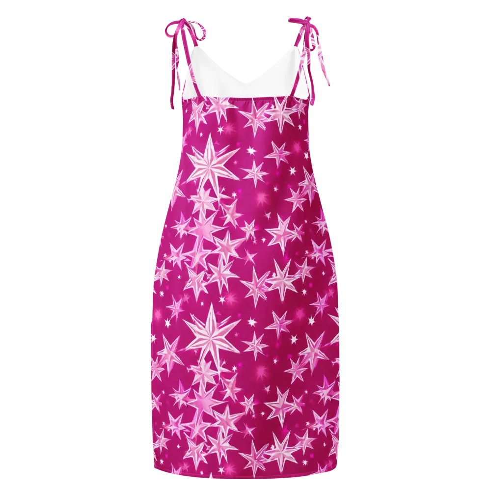 Starlight Fizz on Slip Dress — Back
