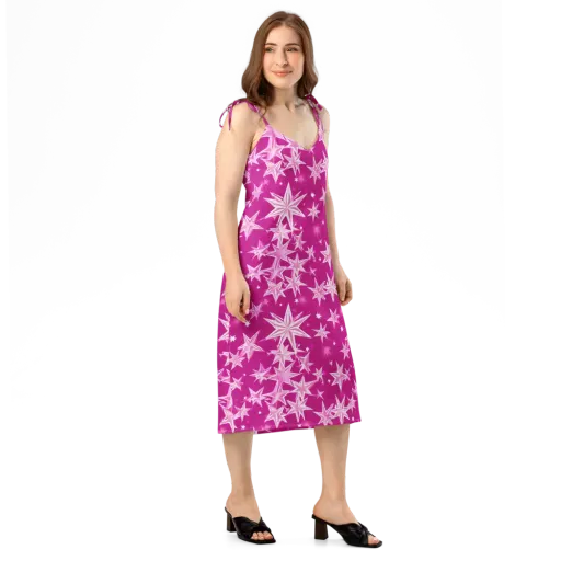 Starlight Fizz on a Slip Dress