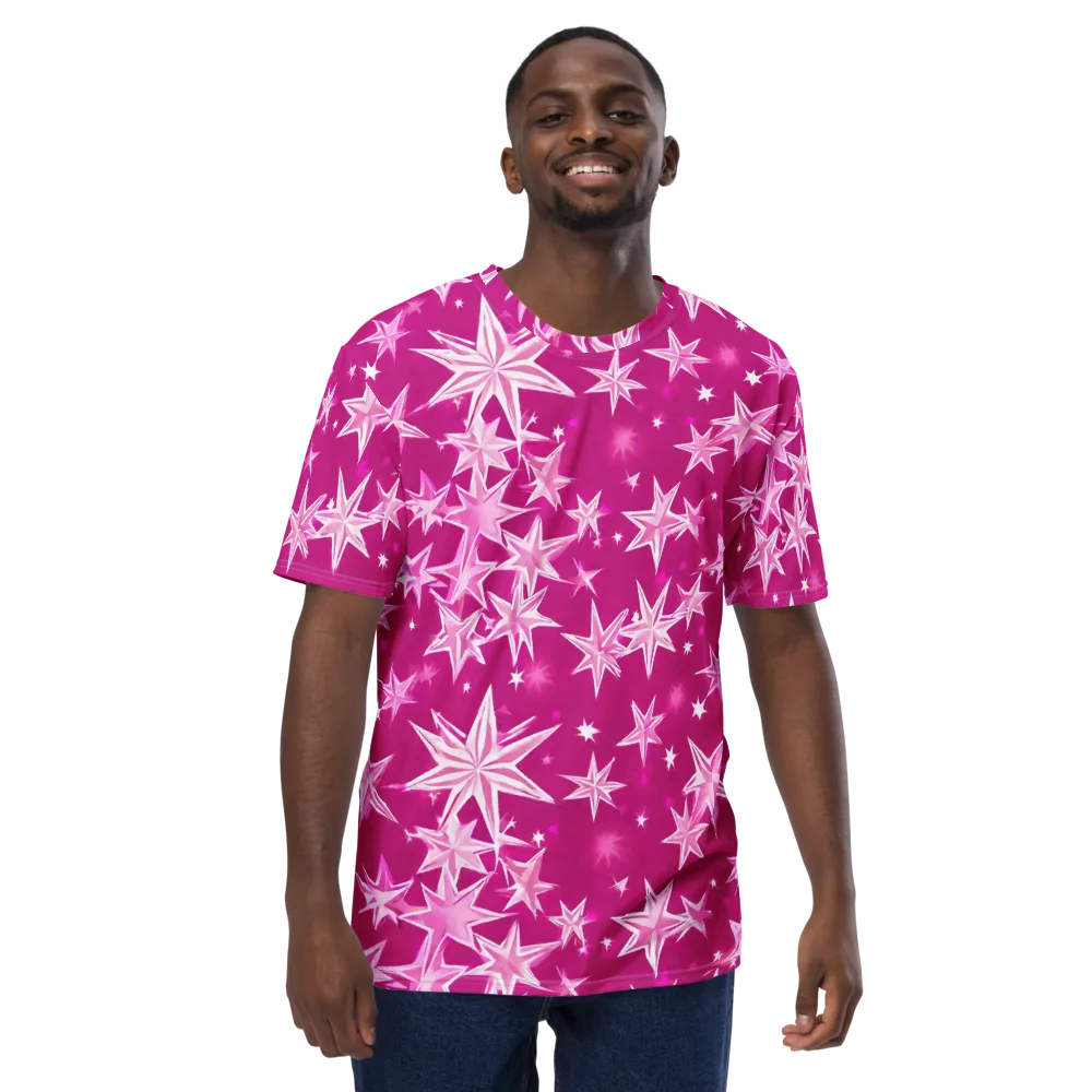 Starlight Fizz on Men's Crew Neck T-Shirt — Front