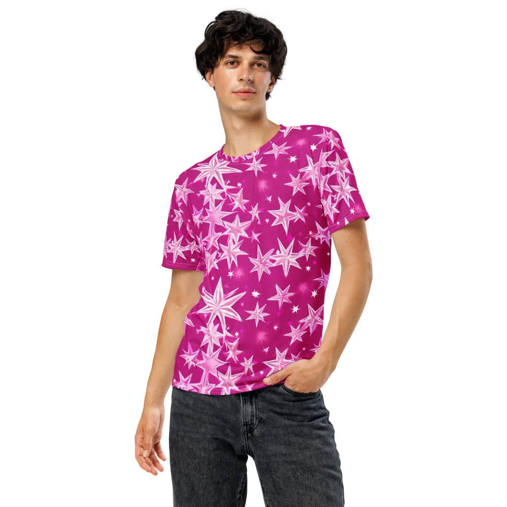 Starlight Fizz on Men's Crew Neck T-Shirt — Front