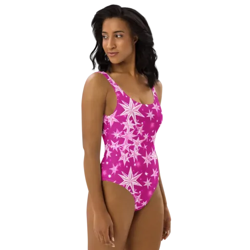 Starlight Fizz on a One-Piece Swimsuit