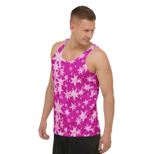 Starlight Fizz on a Men's Tank Top