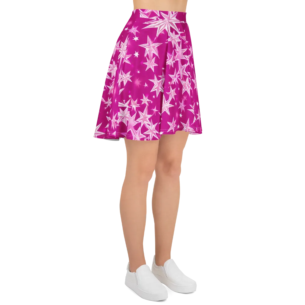 Starlight Fizz on Skater Skirt — Right