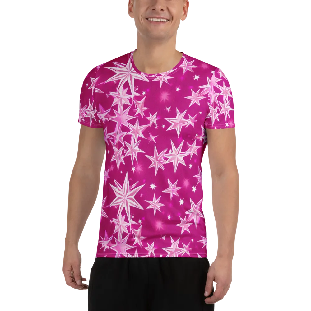 Starlight Fizz on Men's Athletic T-Shirt — Front