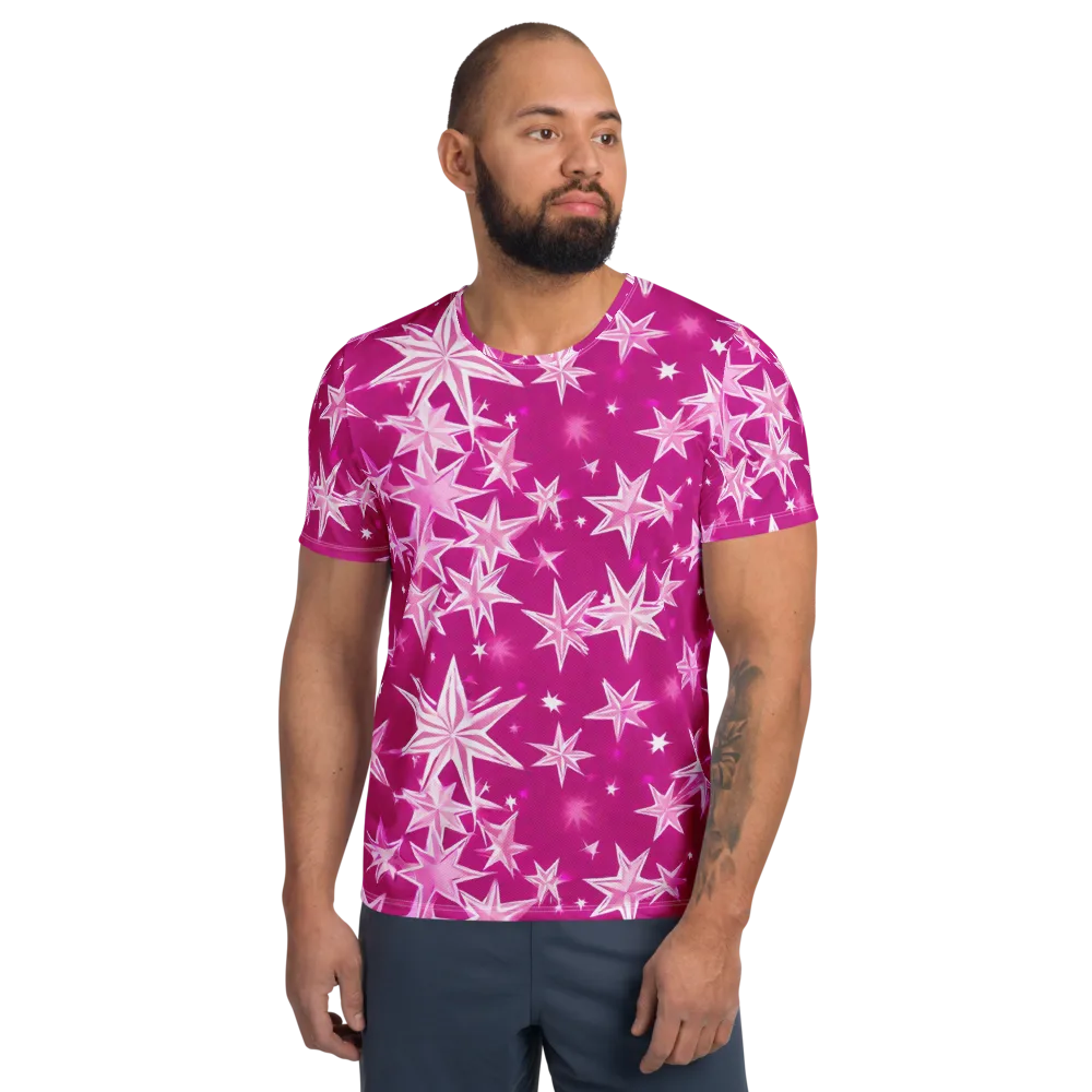 Starlight Fizz on Men's Athletic T-Shirt — Front