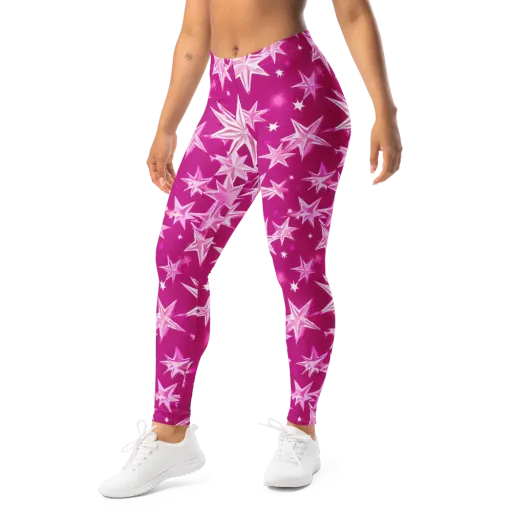 Starlight Fizz on a Leggings
