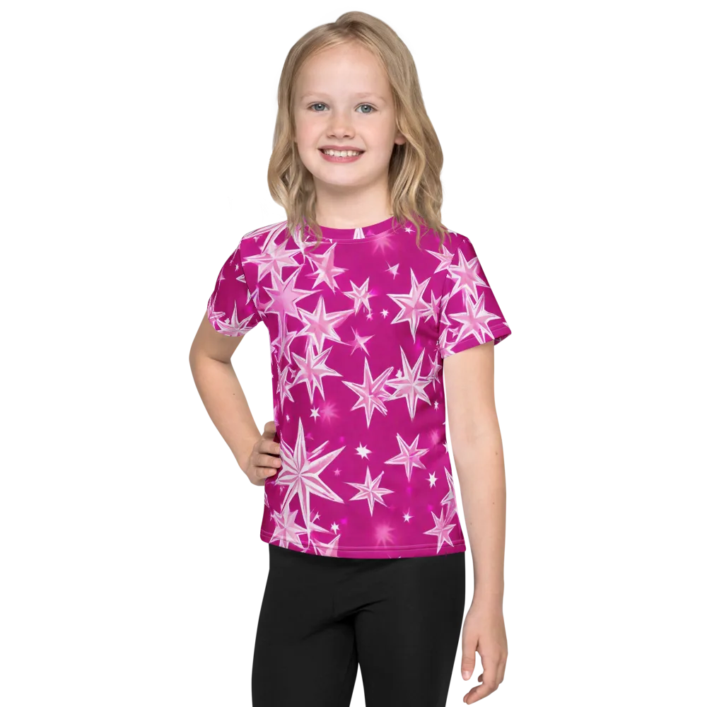 Starlight Fizz on Kids Crew Neck T-Shirt — Front