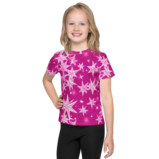 Starlight Fizz on a Kids Crew Neck T-Shirt