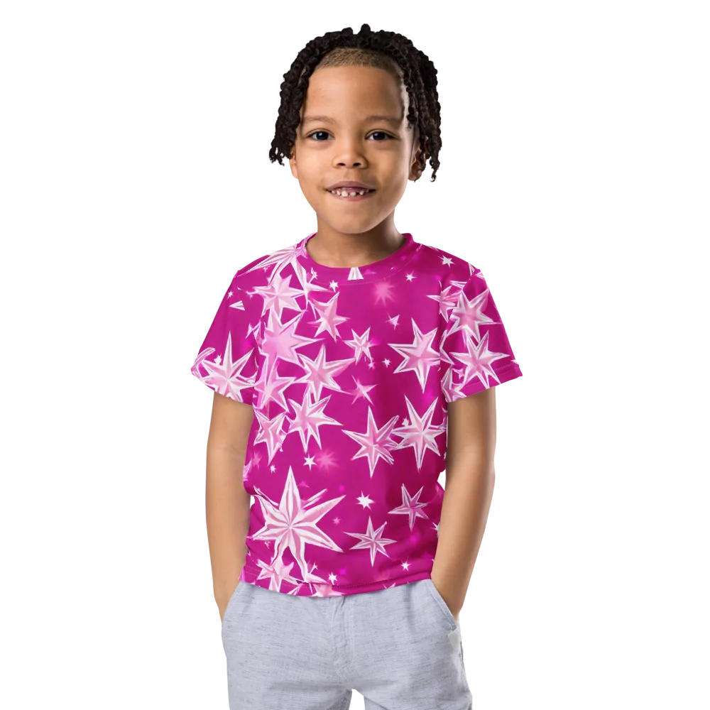 Starlight Fizz on Kids Crew Neck T-Shirt — Front