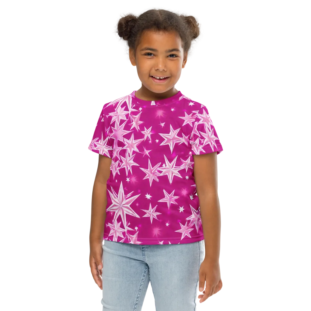 Starlight Fizz on Kids Crew Neck T-Shirt — Front
