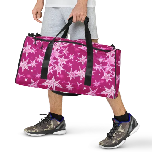 Starlight Fizz on a Duffle Bag