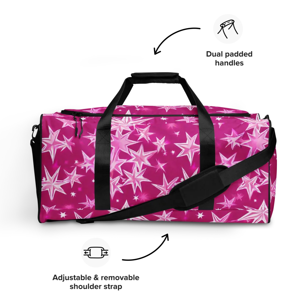 Starlight Fizz on Duffle Bag — Front