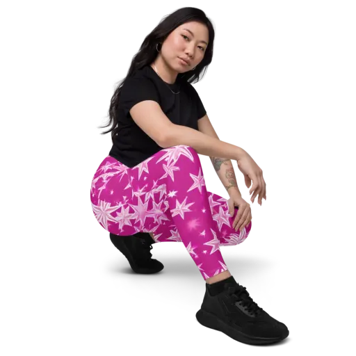 Starlight Fizz on a Leggings with Pockets