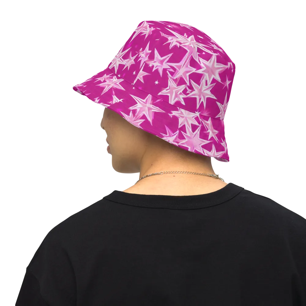 Starlight Fizz on Reversible Bucket Hat — Back Inside