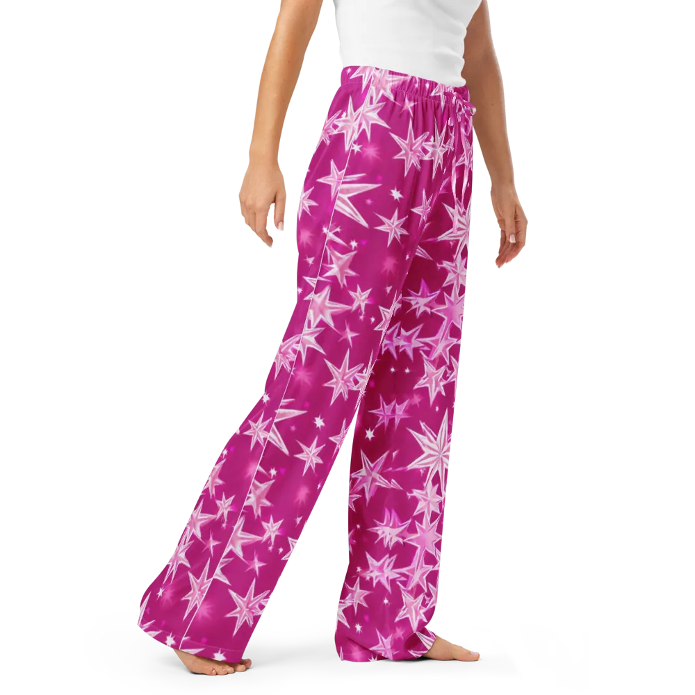 Starlight Fizz on Women's Pajama Pants — Right Front