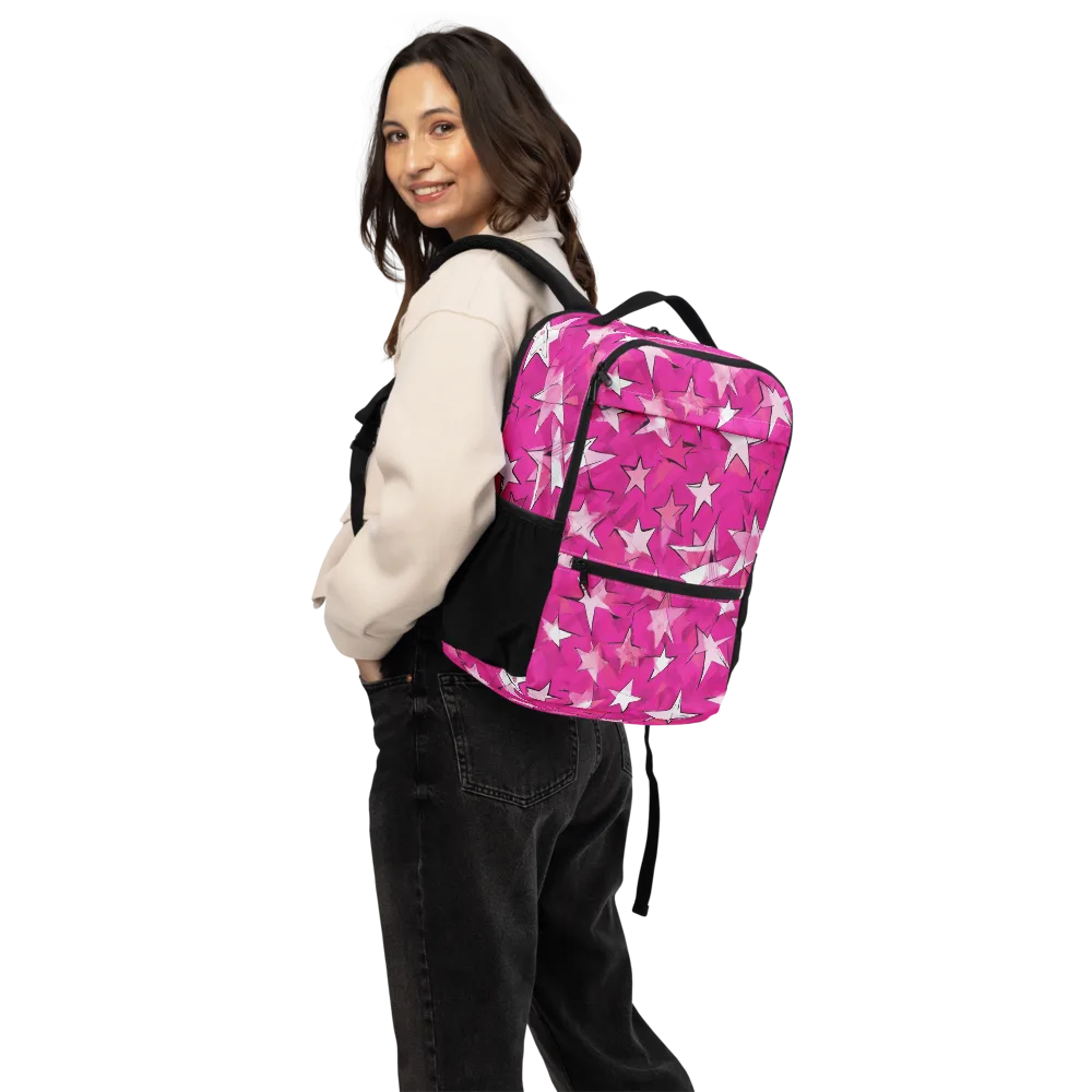 Cosmic Crush on Utility Backpack — Back