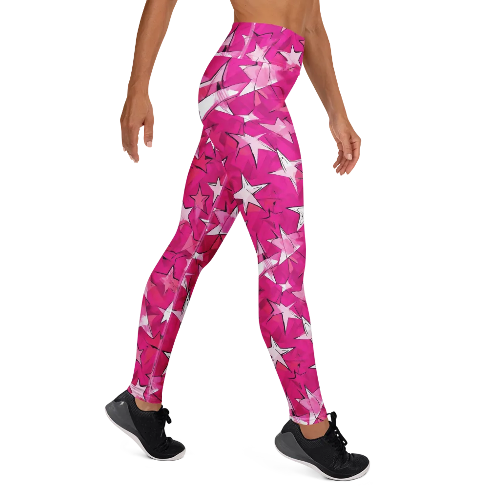 Cosmic Crush on Yoga Leggings — Right