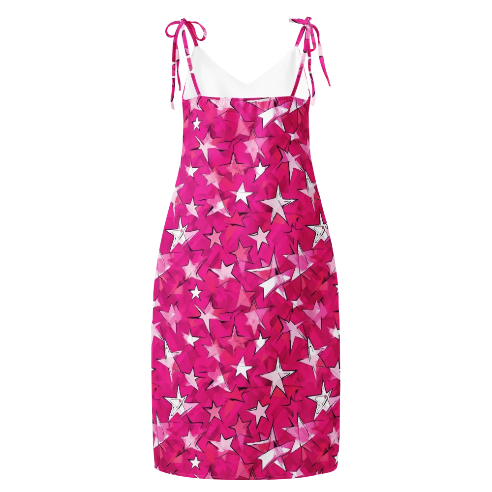 Cosmic Crush on Slip Dress — Back