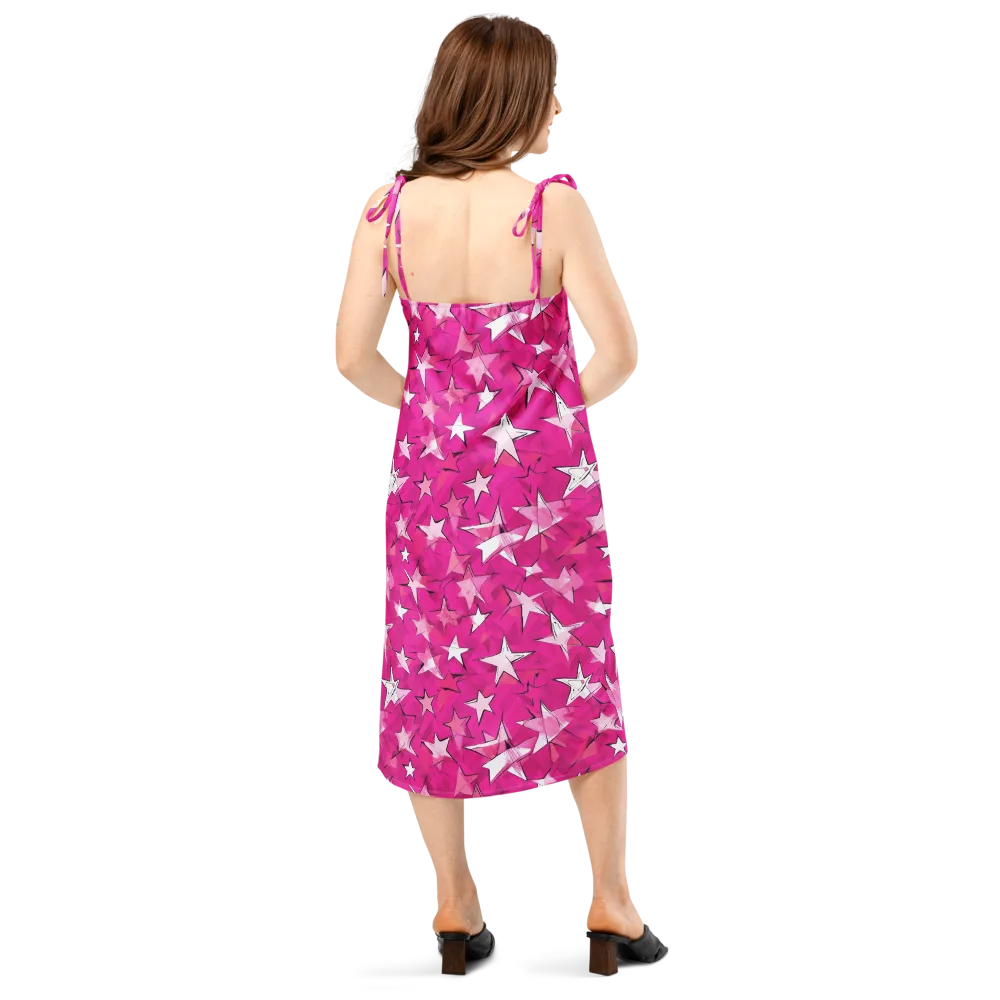 Cosmic Crush on Slip Dress — Back