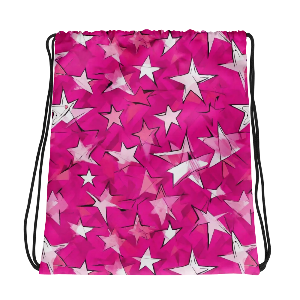 Cosmic Crush on Drawstring Bag — Photo